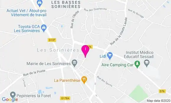 Localisation Sabrina Cojean Vilain