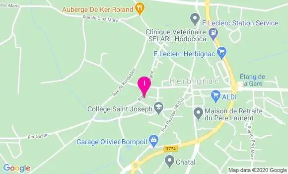 Localisation Elysabeth Pauvert