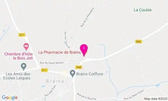 Localisation Cecile Boissavy
