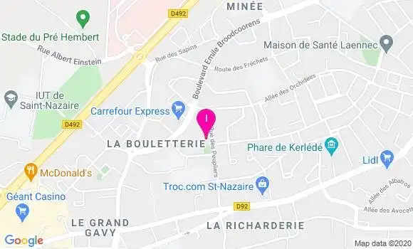 Localisation Adeline Lavaquerie
