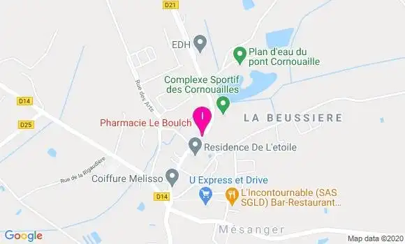 Localisation Marthe Leray