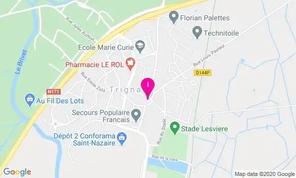 Localisation Isabelle Maillard Chatellier