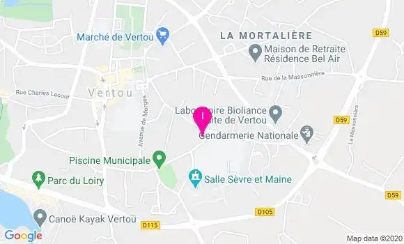 Localisation Sandrine Guibert