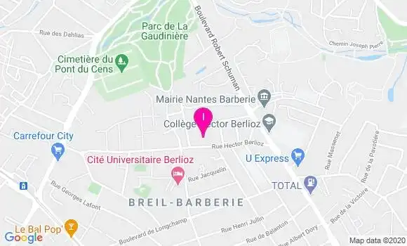 Localisation Emmanuelle Bizeul