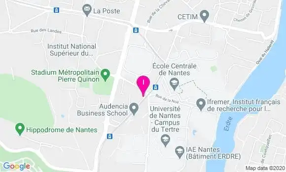 Localisation Karine Bertho