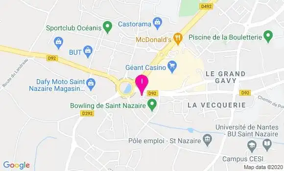 Localisation Yannick Bourel