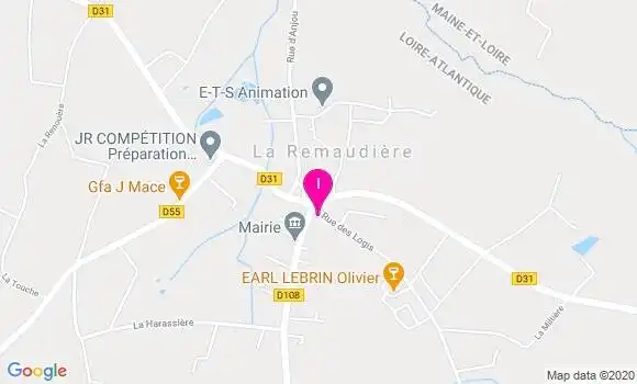 Localisation Fanny Vincent
