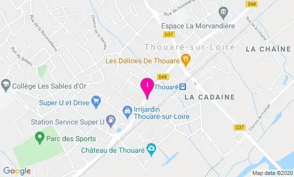 Localisation Cecile Le Sech