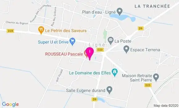 Localisation Jean Jacques Verdon