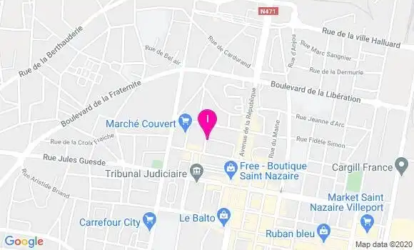 Localisation Annie Groseil