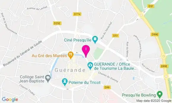 Localisation Carolle Regent