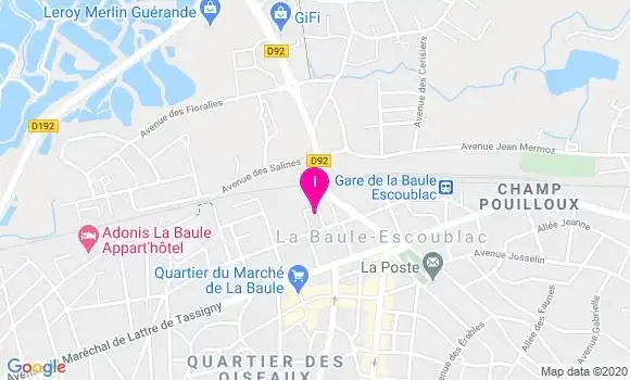 Localisation Anne Francoise Pereon Poulin