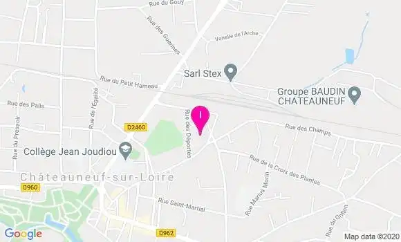 Localisation Nicolas Bruneau