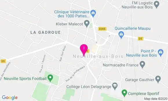 Localisation David Caulier