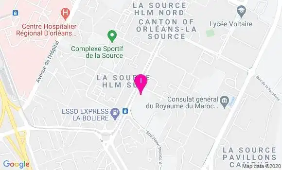 Localisation Tiffanie Pasella
