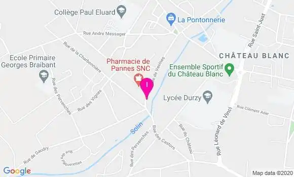 Localisation Sophie Veron