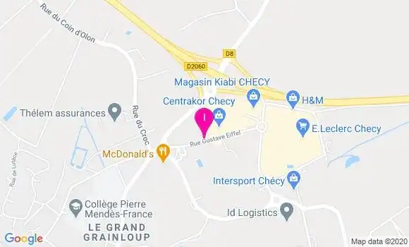 Localisation Ercilia Rocha