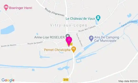 Localisation Sandrine Pavard