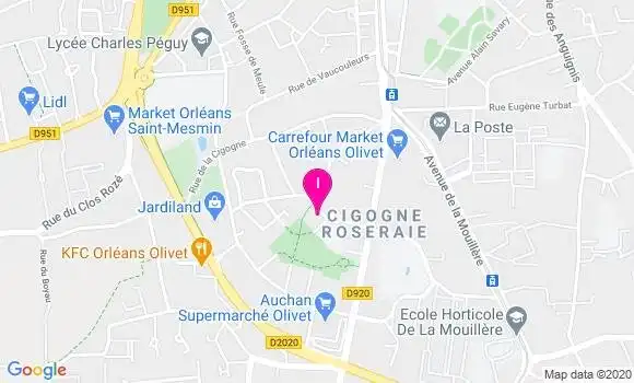 Localisation Marion Bourgoin