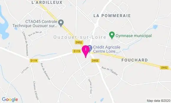 Localisation Corinne Garineaud
