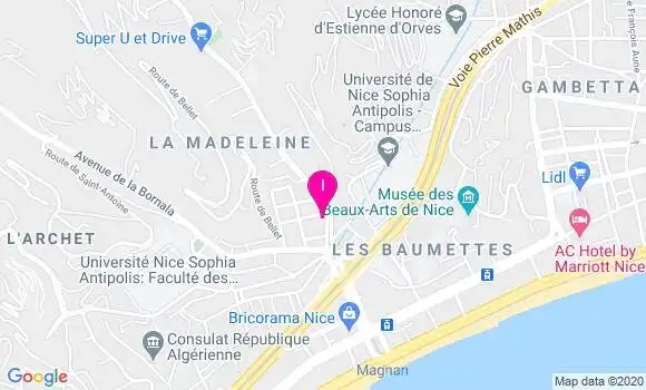 Localisation Sandrine Pasqualino