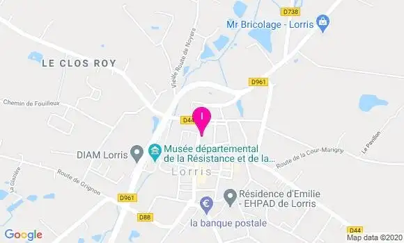 Localisation Corinne Forget