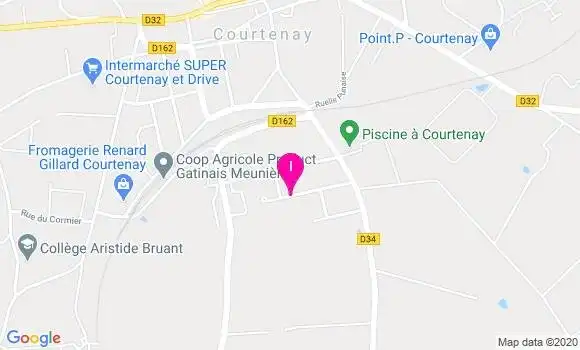 Localisation Isabelle Carmignac