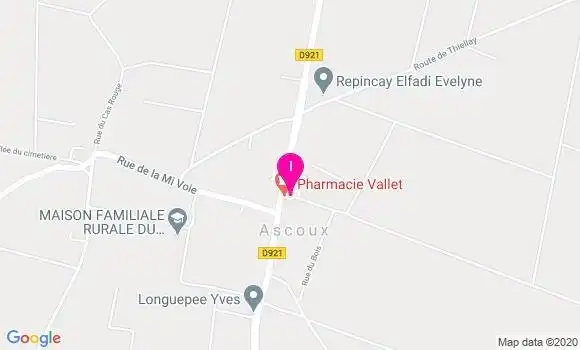 Localisation Karine Maudieu