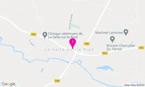 Localisation Audrey Guillot