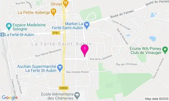 Localisation Isabelle Habert