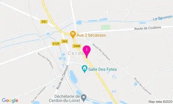 Localisation Maite Lagiere