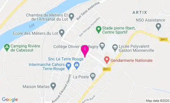 Localisation Marie Lafage
