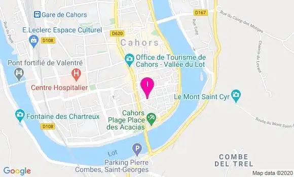 Localisation Chantal Castant