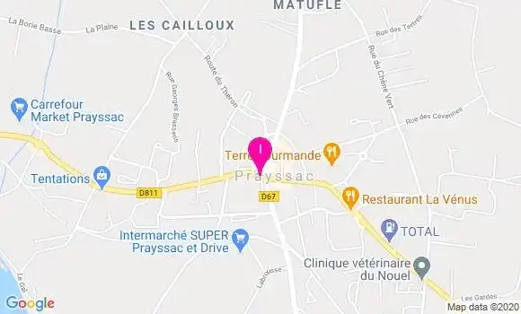 Localisation Anne Marie Gautard