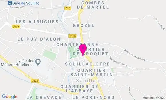 Localisation Myriam Panchout