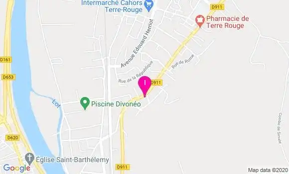 Localisation Nathalie Deltheil