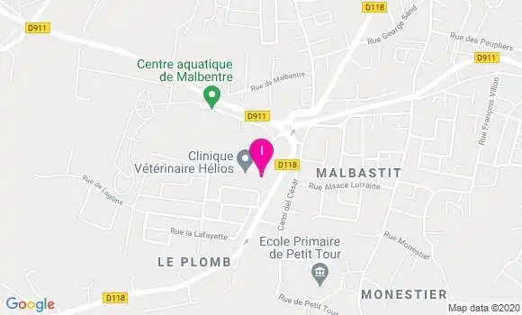 Localisation Yann Simonneau