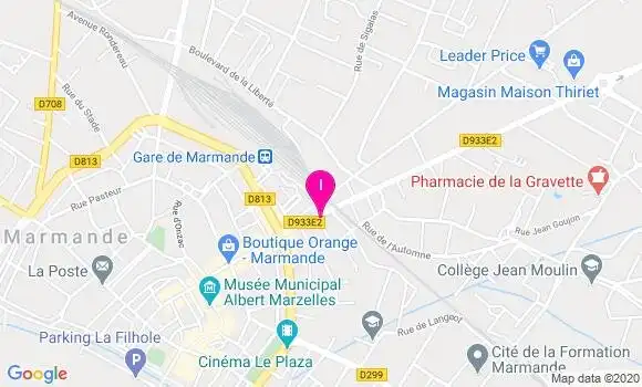 Localisation Lucile Lannes