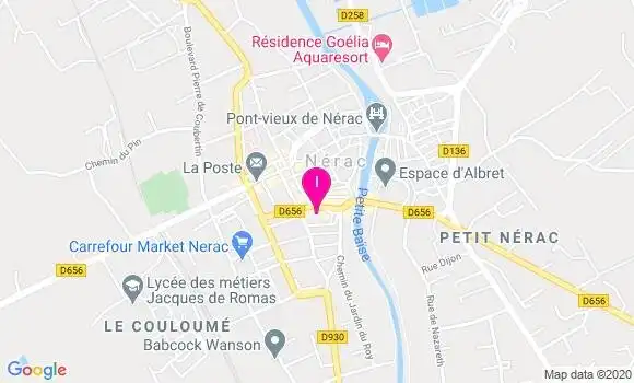 Localisation Karine Lazartigues Peberat