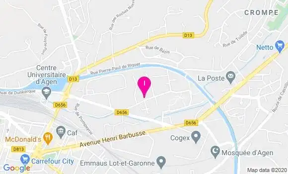 Localisation Marlene Rigaud