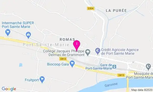 Localisation Agnes Ducamp