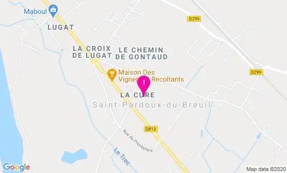 Localisation Marie Claudia Razafiarison