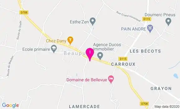 Localisation Francoise Meteau