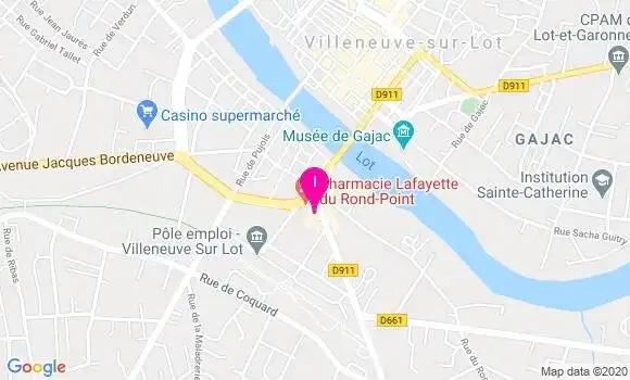 Localisation Marie Reine Pasut