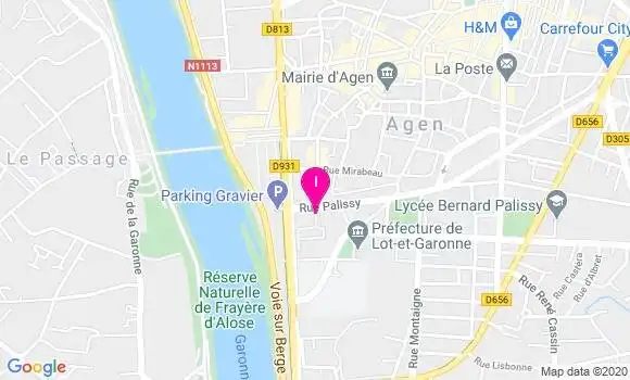 Localisation Valerie Frezals