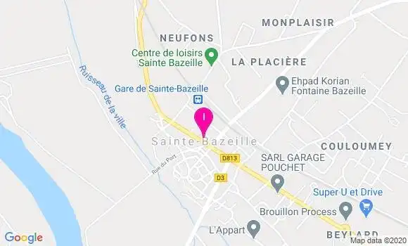 Localisation Brigitte Lamazou Laresse