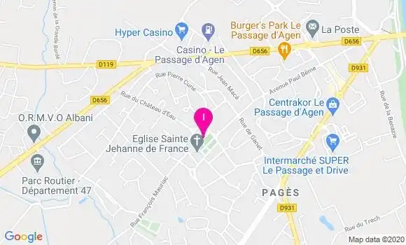 Localisation Carole Pascalet