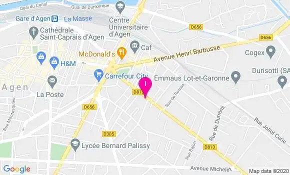 Localisation Caroline Lestrade