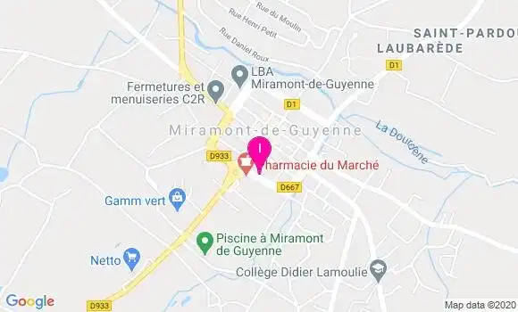 Localisation Nathalie Barrere