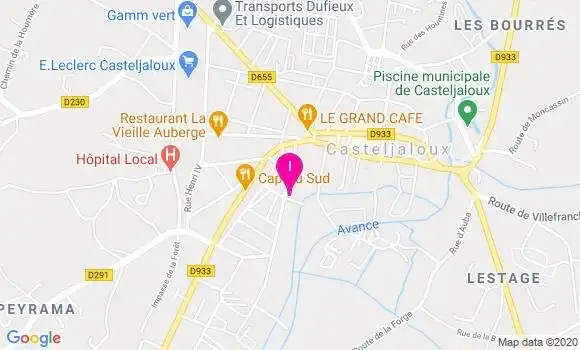 Localisation Marie Laure Daujard